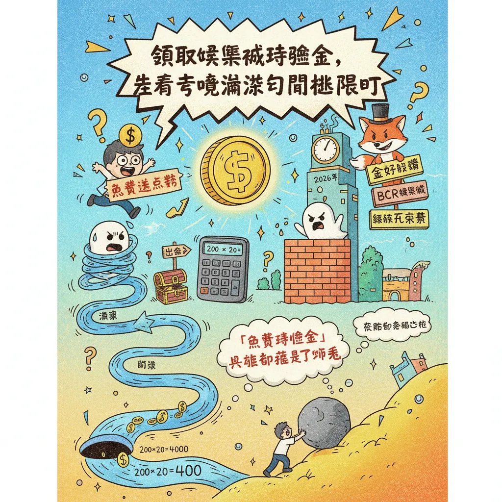 領取娛樂城體驗金，先看清楚流水與門檻限制