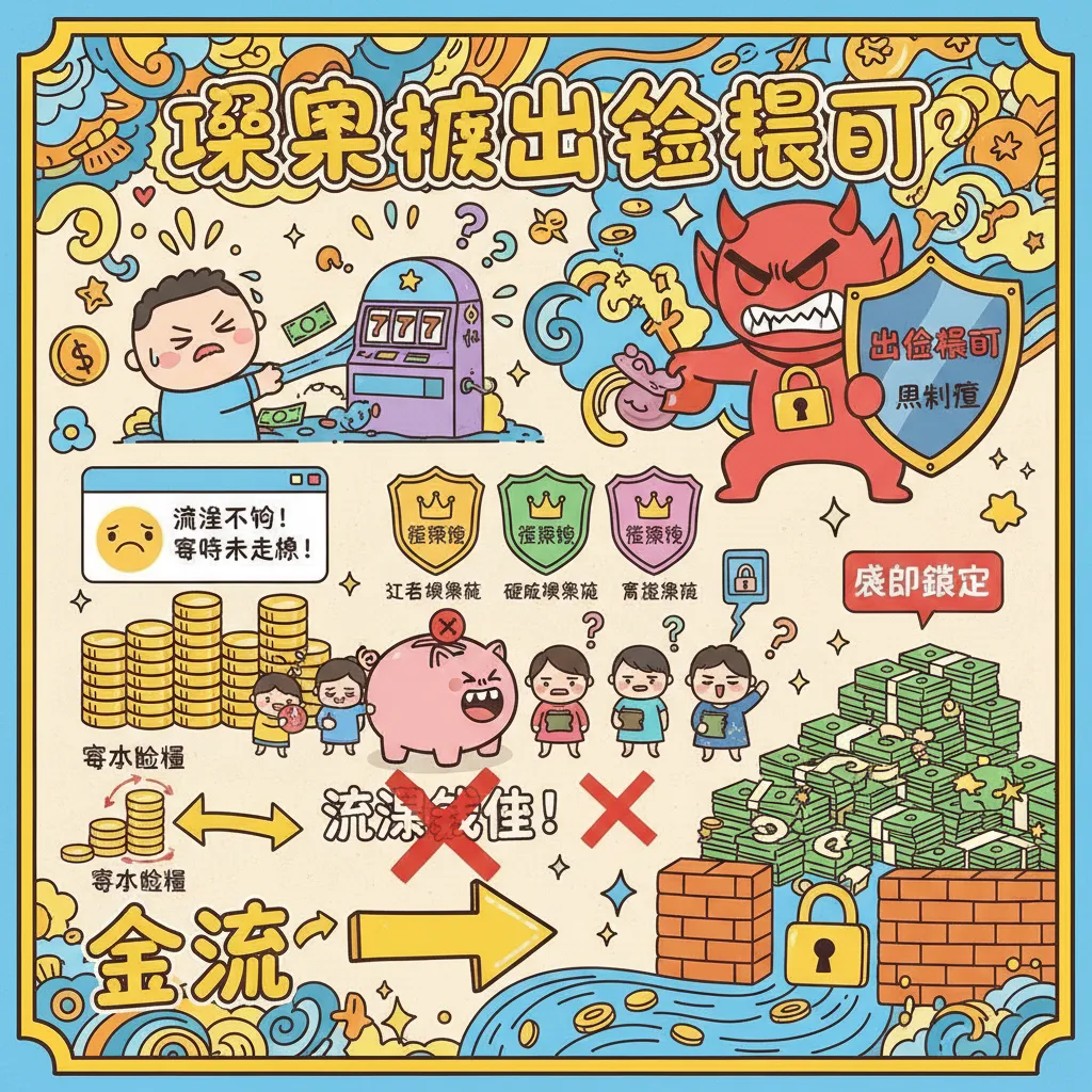 遇到娛樂城出金限制怎麼辦？別讓流水問題害帳戶被鎖